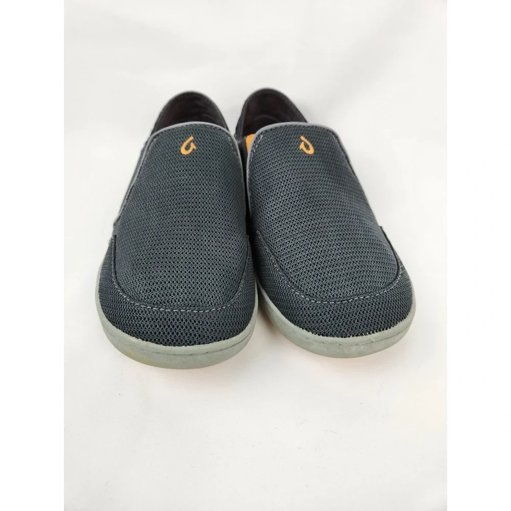 OluKai Nohea Mesh Mens US 7 Slip On Loafer Beach Shoes Women 8.5-9 Wide Sneakers
